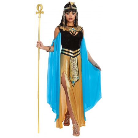 Womens Queen Cleopatra Costume  image