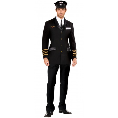 Airline Pilot Costume image