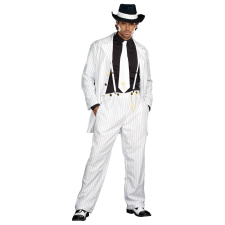 White Zoot Suit Costume image