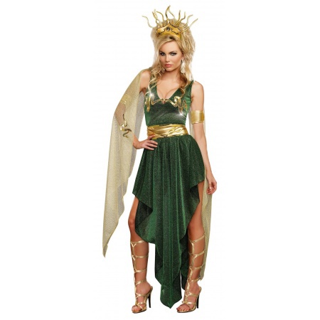 Sexy Greek Goddess Medusa Costume image