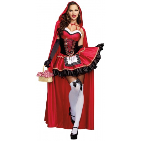 Adult Little Red Riding Hood Costume image