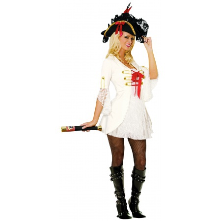 Sexy Lace Pirate Costume image