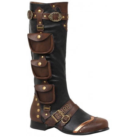 Mens Steampunk Boots  image