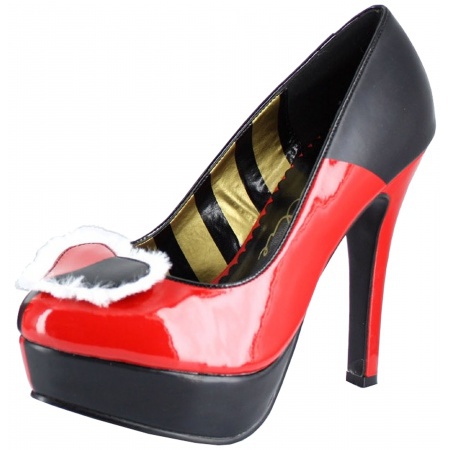 Adult Queen Of Hearts Shoes image