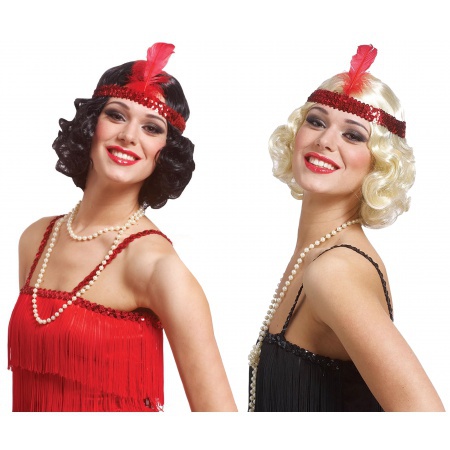 Flapper Costume Wig image