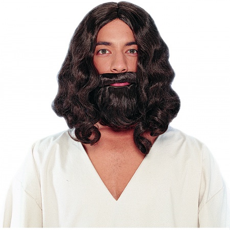 Biblical Wig And Beard image