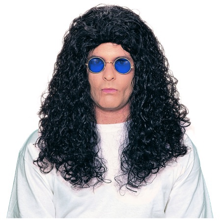 Deluxe Black Howard Wig Costume Accessory image