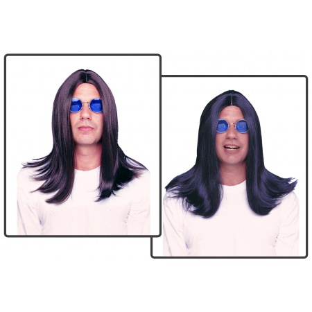 Long Parted Straight Wig image
