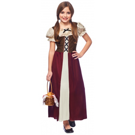 Girls Medieval Costume image
