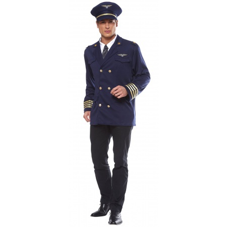 Airline Pilot Costume image