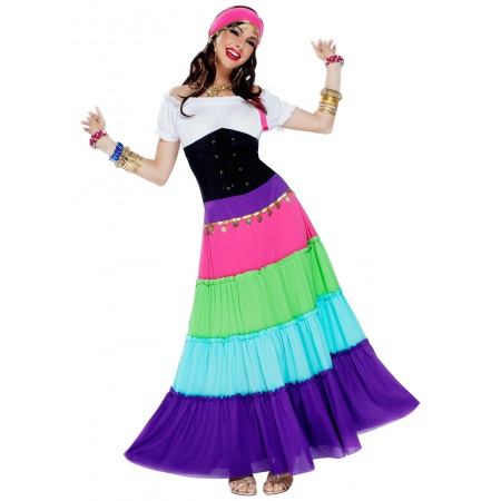 Womens Gypsy Costume image