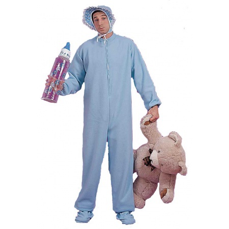Adult Baby Costume image