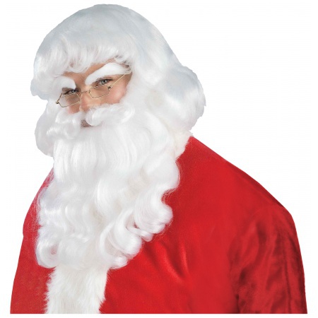 Santa Wig And Beard image