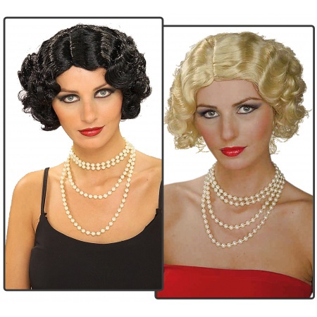Womens Flapper Wig image