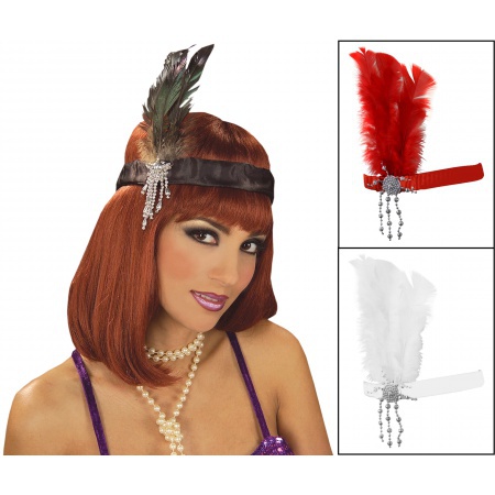 Flapper Feather Headband image
