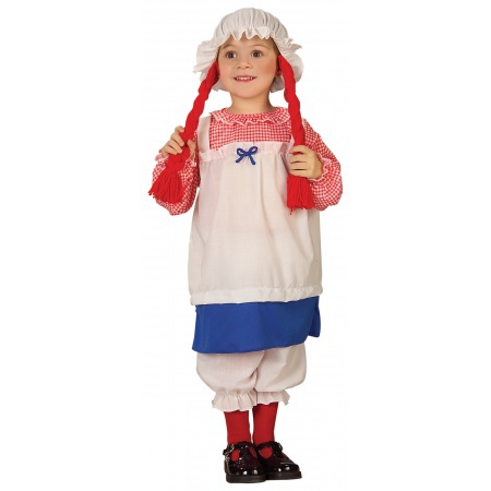 Child Rag Doll Costume image