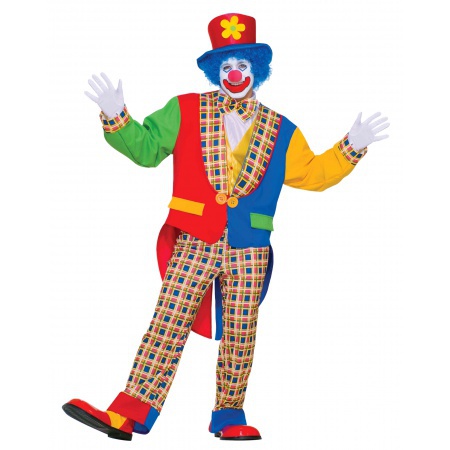 Funny Clown Costume image