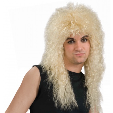 80's Rock Star Wig Costume Accessory image