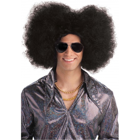 Flat Fro Wig Costume Accessory image