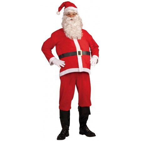 Economy Santa Claus Suit image