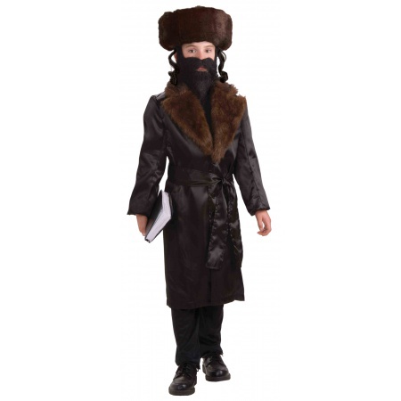 Kids Rabbi Costume image