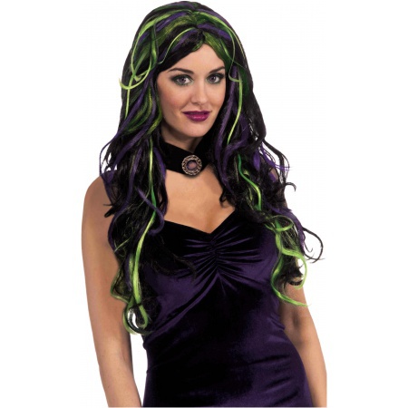 Curly Costume Witch Wig  image