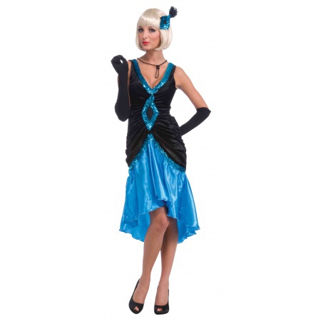 Roaring 20s Betty Blue Flapper Costume image