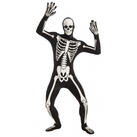 Mens Skeleton Costume image