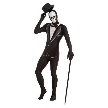 Skull Tuxedo Costume image
