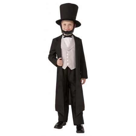 Kids Abraham Lincoln Costume image