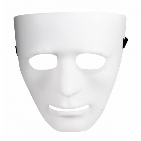 Blank Face Mask image