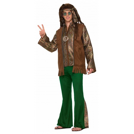 Hippie Costume For Men image