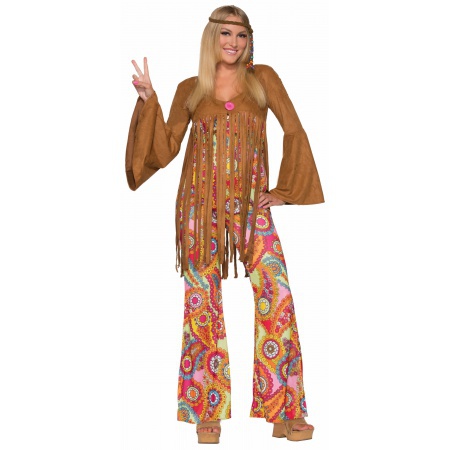 Hippie Costume Womens  image