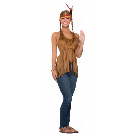 Hippie Girl Costume image