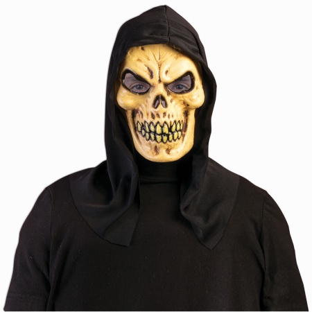 Adult Hooded Skull Mask image