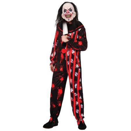 Scary Clown Costume For Men image