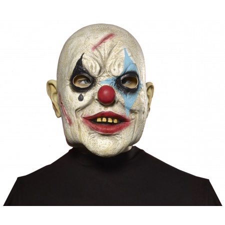 Evil Clown Face Mask image