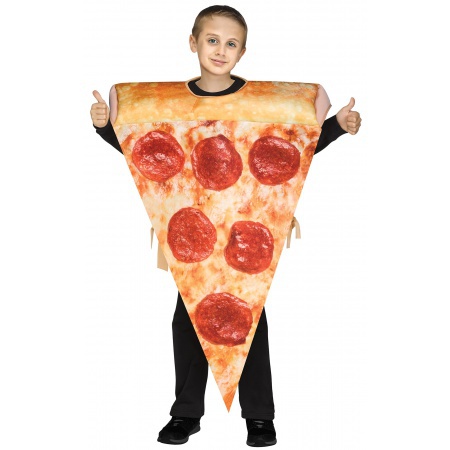 Pizza Costume Kids image