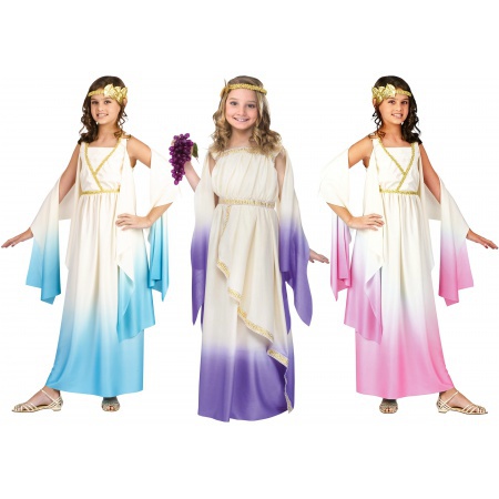 Kids Greek Goddess Costume image
