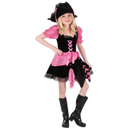 Pink Pirate Costume image