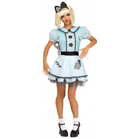Womens Wind Up Doll Costume image