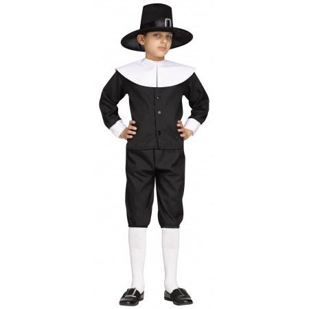Boys Pilgrim Costume image