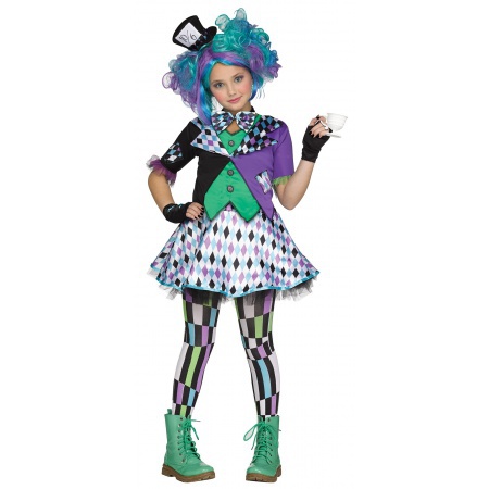 Mad Hatter Girl Costume image