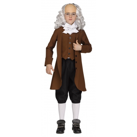 Ben Franklin Costume For Children image