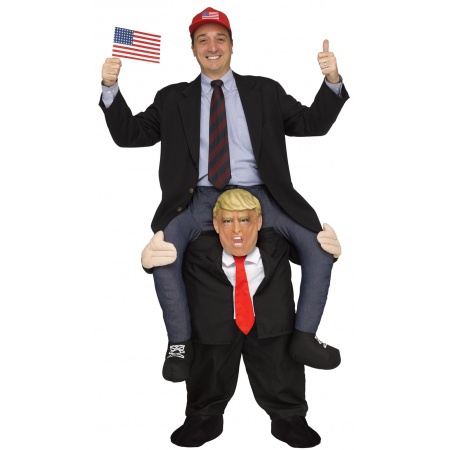 Ride On Trump Costume image