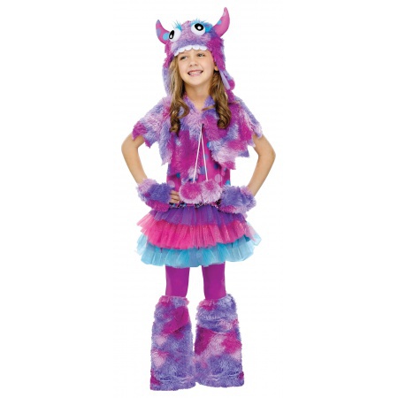 Girls Monster Costume image