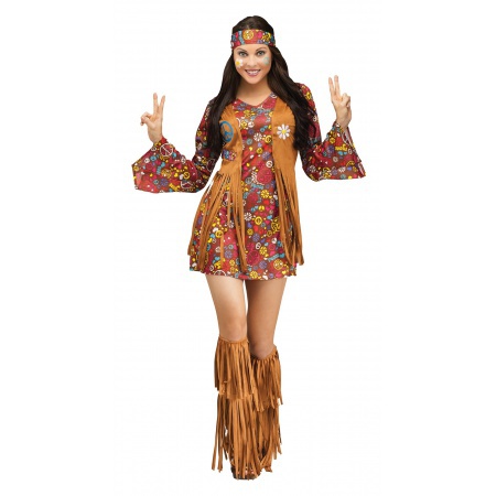 Sexy Hippie Costume image