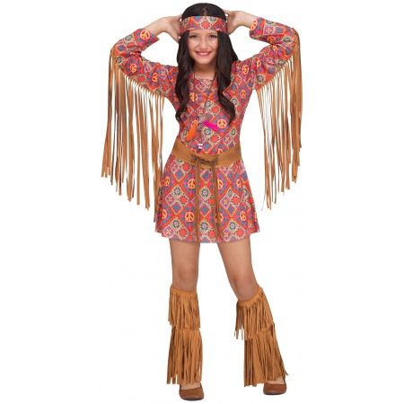 Free Spirit Hippie Costume image