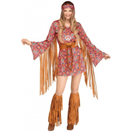 Free Spirit Hippie Costume image
