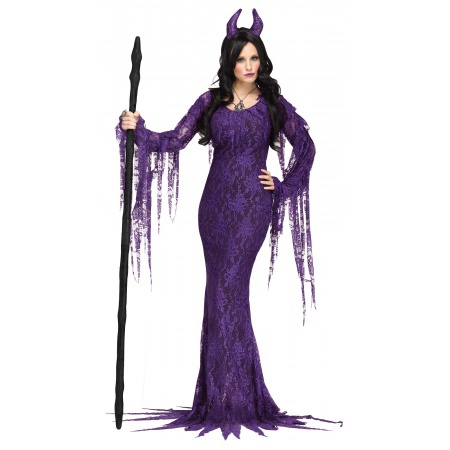Purple Demon Queen Costume image